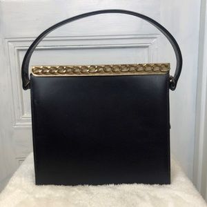 Vintage Navy Handbag Purse
